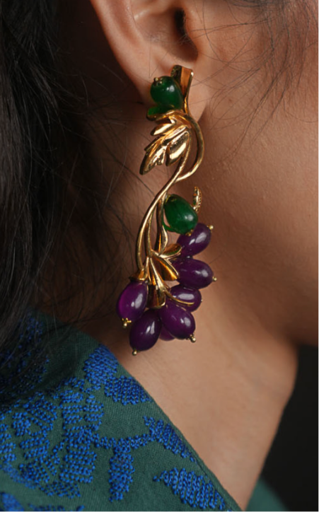 Grape Earrings