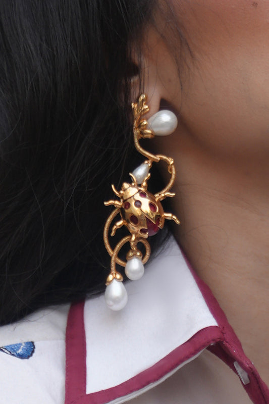 Ladybug Earrings